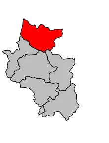 Cantonul Mézières-en-Brenne în cadrul arondismentului