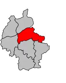 Cantonul Azay-le-Rideau în cadrul arondismentului