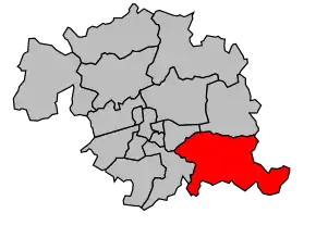 Cantonul Bléré în cadrul arondismentului