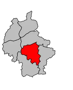 Cantonul L'Île-Bouchard în cadrul arondismentului