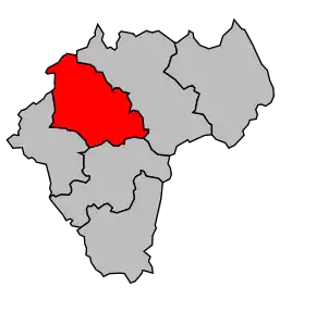 Cantonul Ligueil în cadrul arondismentului