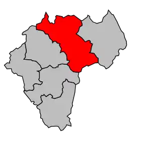 Cantonul Loches în cadrul arondismentului