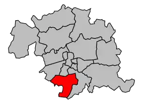 Cantonul Montbazon în cadrul arondismentului