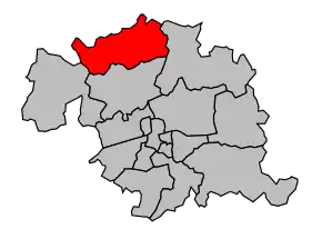 Cantonul Neuvy-le-Roi în cadrul arondismentului