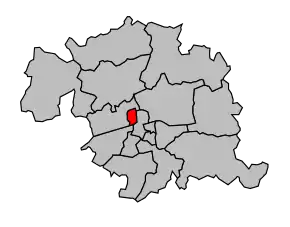 Cantonul Saint-Cyr-sur-Loire în cadrul arondismentului