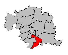 Cantonul Chambray-lès-Tours în cadrul arondismentului