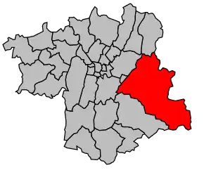 Cantonul Le Bourg-d'Oisans în cadrul arondismentului