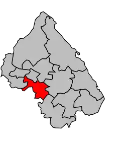 Cantonul Bourgoin-Jallieu-Sud în cadrul arondismentului