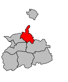 Cantonul Heyrieux în cadrul arondismentului