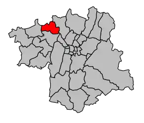 Cantonul Rives în cadrul arondismentului