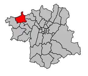 Cantonul Saint-Étienne-de-Saint-Geoirs în cadrul arondismentului