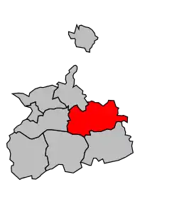 Cantonul Saint-Jean-de-Bournay în cadrul arondismentului