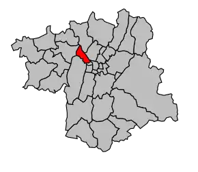 Cantonul Fontaine-Sassenage în cadrul arondismentului