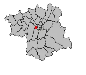 Cantonul Fontaine-Seyssinet în cadrul arondismentului