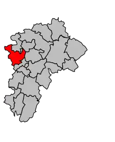 Cantonul Bletterans în cadrul arondismentului