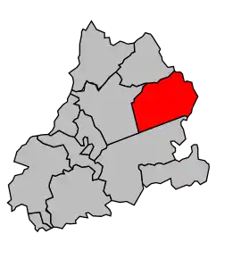 Cantonul Dampierre în cadrul arondismentului