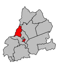 Cantonul Dole-Nord-Est în cadrul arondismentului