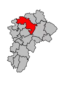 Cantonul Poligny în cadrul arondismentului