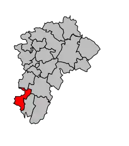 Cantonul Saint-Amour în cadrul arondismentului