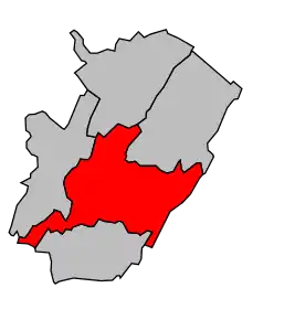 Cantonul Saint-Claude (Jura) în cadrul arondismentului