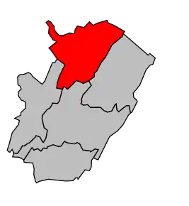 Cantonul Saint-Laurent-en-Grandvaux în cadrul arondismentului