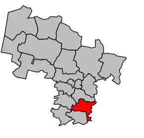 Cantonul Aire-sur-l'Adour în cadrul arondismentului