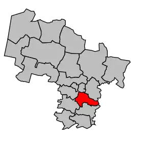 Cantonul Grenade-sur-l'Adour în cadrul arondismentului