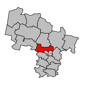 Cantonul Mont-de-Marsan-Nord în cadrul arondismentului