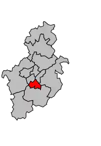 Cantonul Blois-2 în cadrul arondismentului