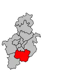 Cantonul Contres în cadrul arondismentului