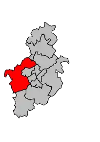 Cantonul Herbault în cadrul arondismentului