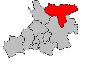 Cantonul Lamotte-Beuvron în cadrul arondismentului