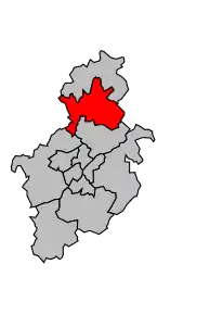 Cantonul Marchenoir în cadrul arondismentului