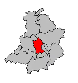 Cantonul Vendôme-1 în cadrul arondismentului