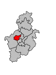 Cantonul Blois-5 în cadrul arondismentului