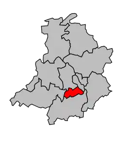 Cantonul Vendôme-2 în cadrul arondismentului