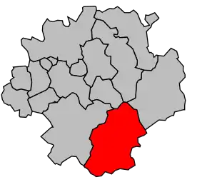 Cantonul Bourg-Argental în cadrul arondismentului