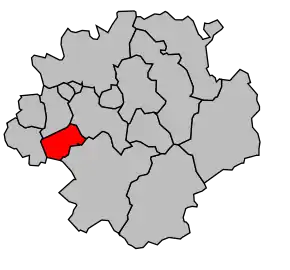 Cantonul Le Chambon-Feugerolles în cadrul arondismentului
