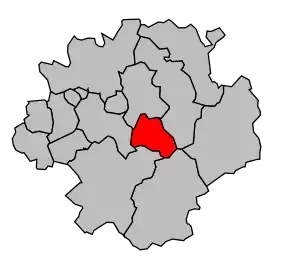 Cantonul Saint-Chamond-Sud în cadrul arondismentului