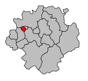 Cantonul Saint-Étienne-Nord-Ouest-1 în cadrul arondismentului