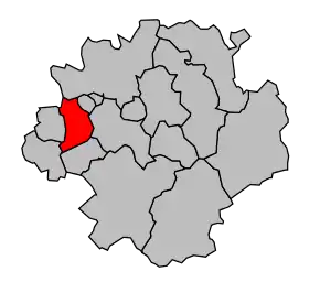 Cantonul Saint-Étienne-Nord-Ouest-2 în cadrul arondismentului