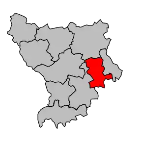 Cantonul Saint-Galmier în cadrul arondismentului