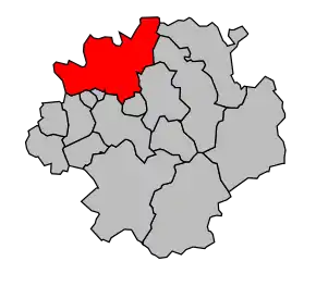 Cantonul Saint-Héand în cadrul arondismentului