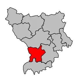 Cantonul Saint-Jean-Soleymieux în cadrul arondismentului