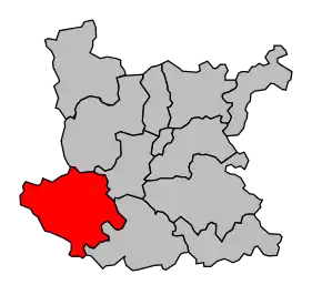 Cantonul Saint-Just-en-Chevalet în cadrul arondismentului