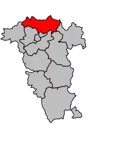 Cantonul Auzon în cadrul arondismentului