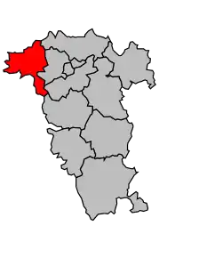 Cantonul Blesle în cadrul arondismentului