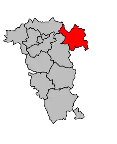 Cantonul La Chaise-Dieu în cadrul arondismentului