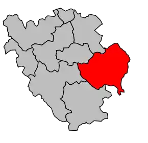 Cantonul Montfaucon-en-Velay în cadrul arondismentului