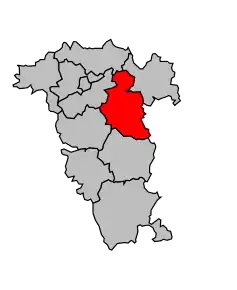 Cantonul Paulhaguet în cadrul arondismentului